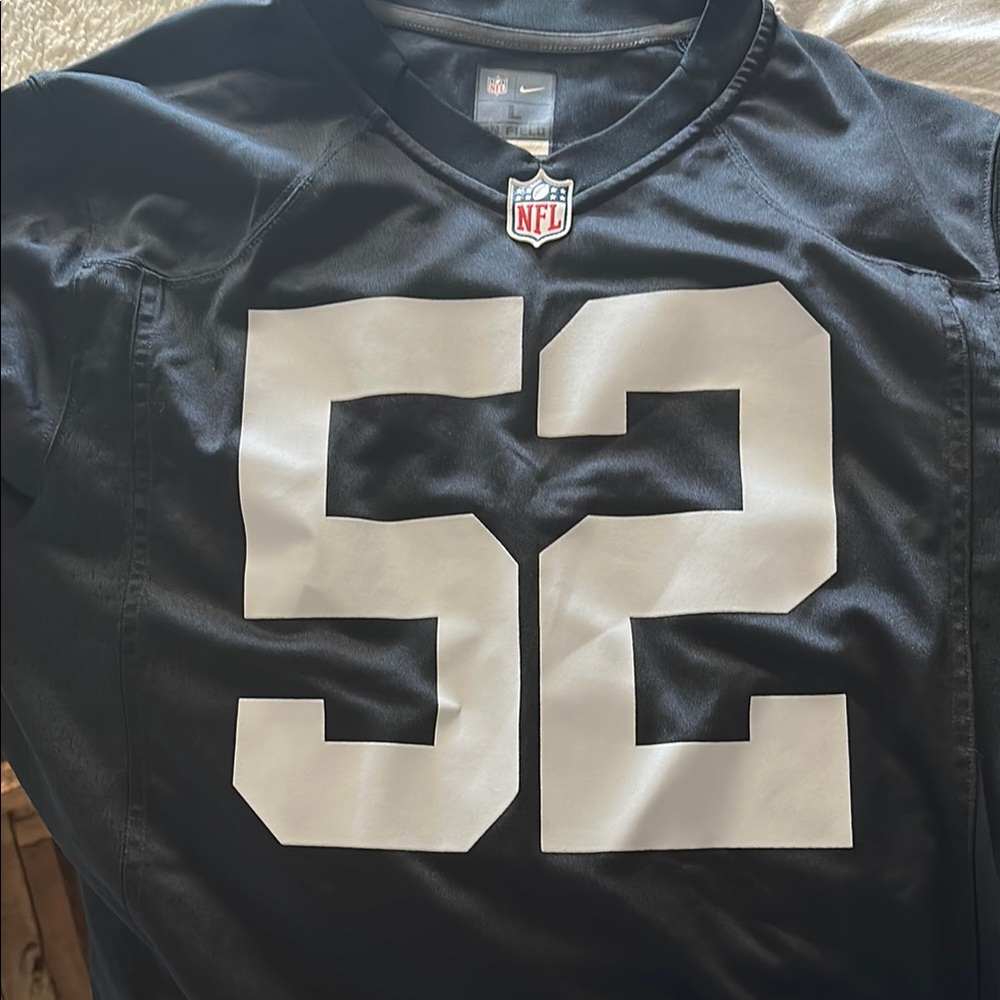 NFL Black and White Jersey Bold Design